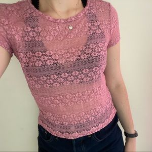 American Eagle Lace Shirt